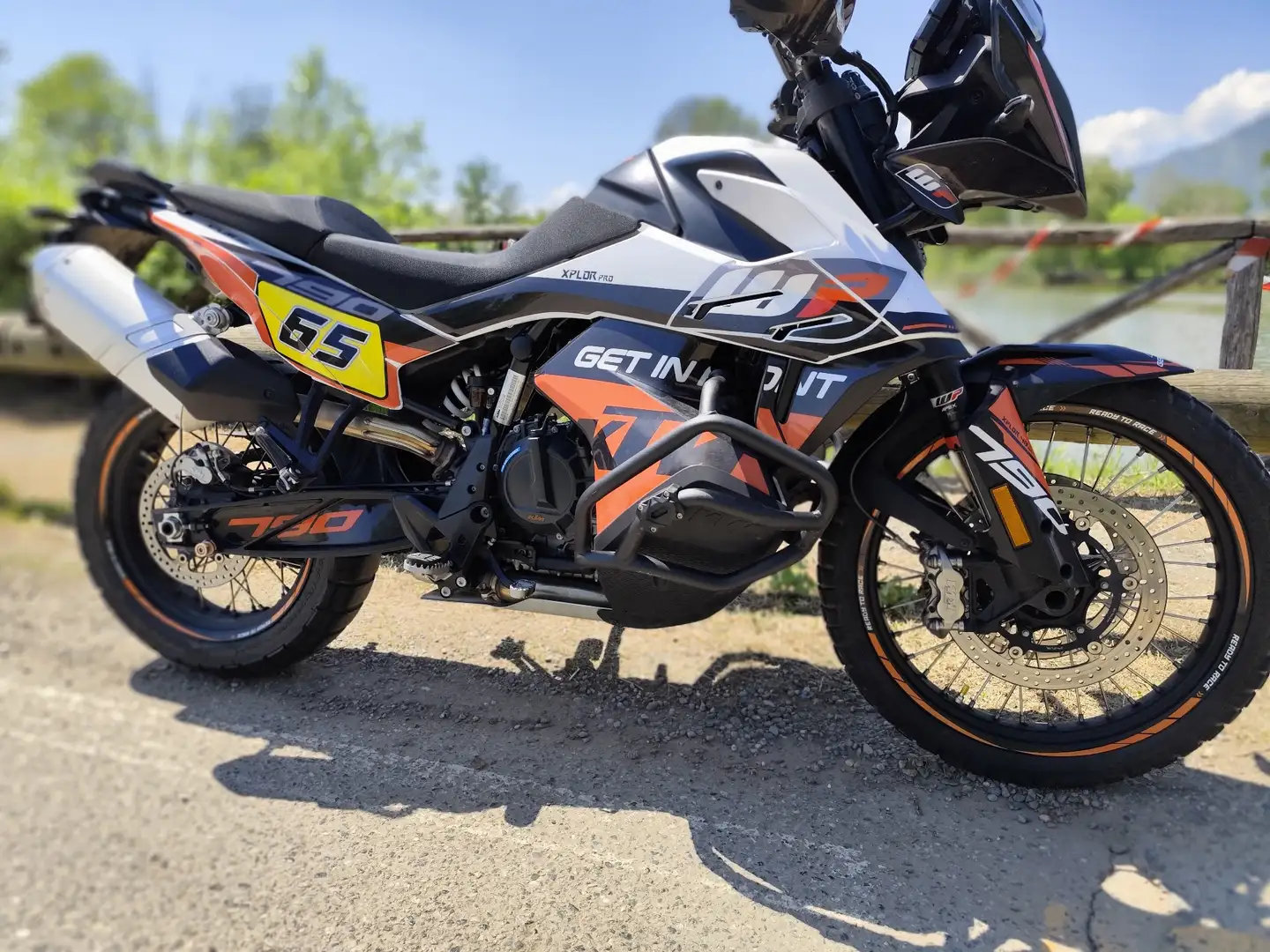 KTM 790 Adventure Biały - 1