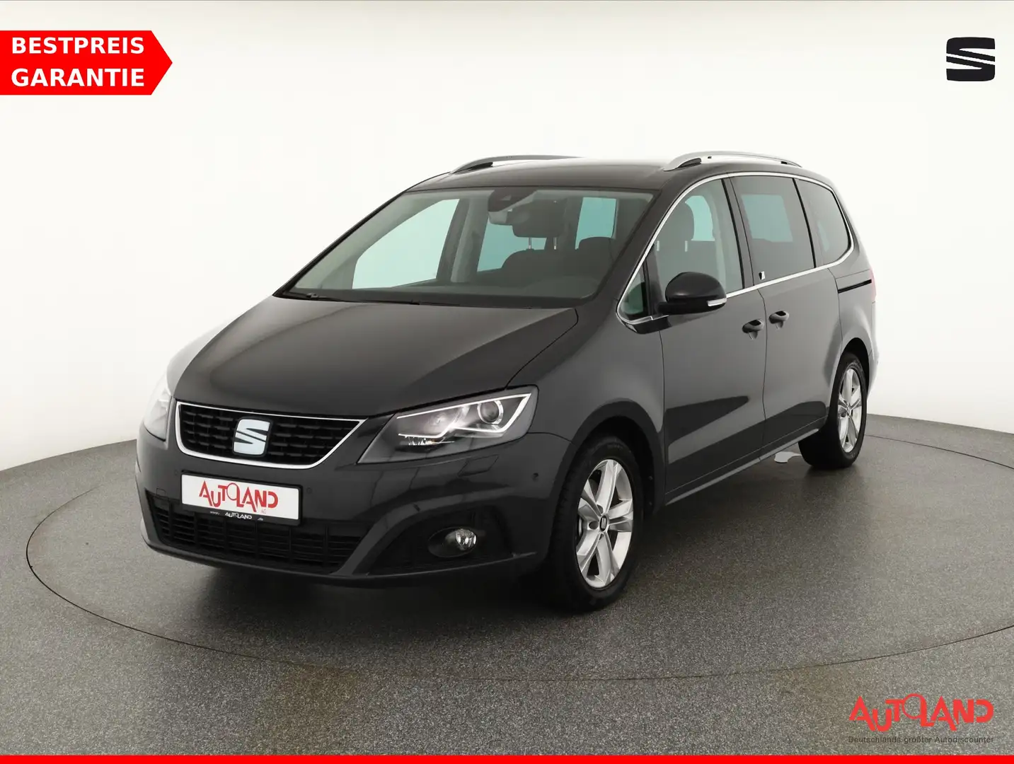 SEAT Alhambra 1.4 TSI DSG Xcellence Bi-Xenon 7-Sitzer Gris - 1