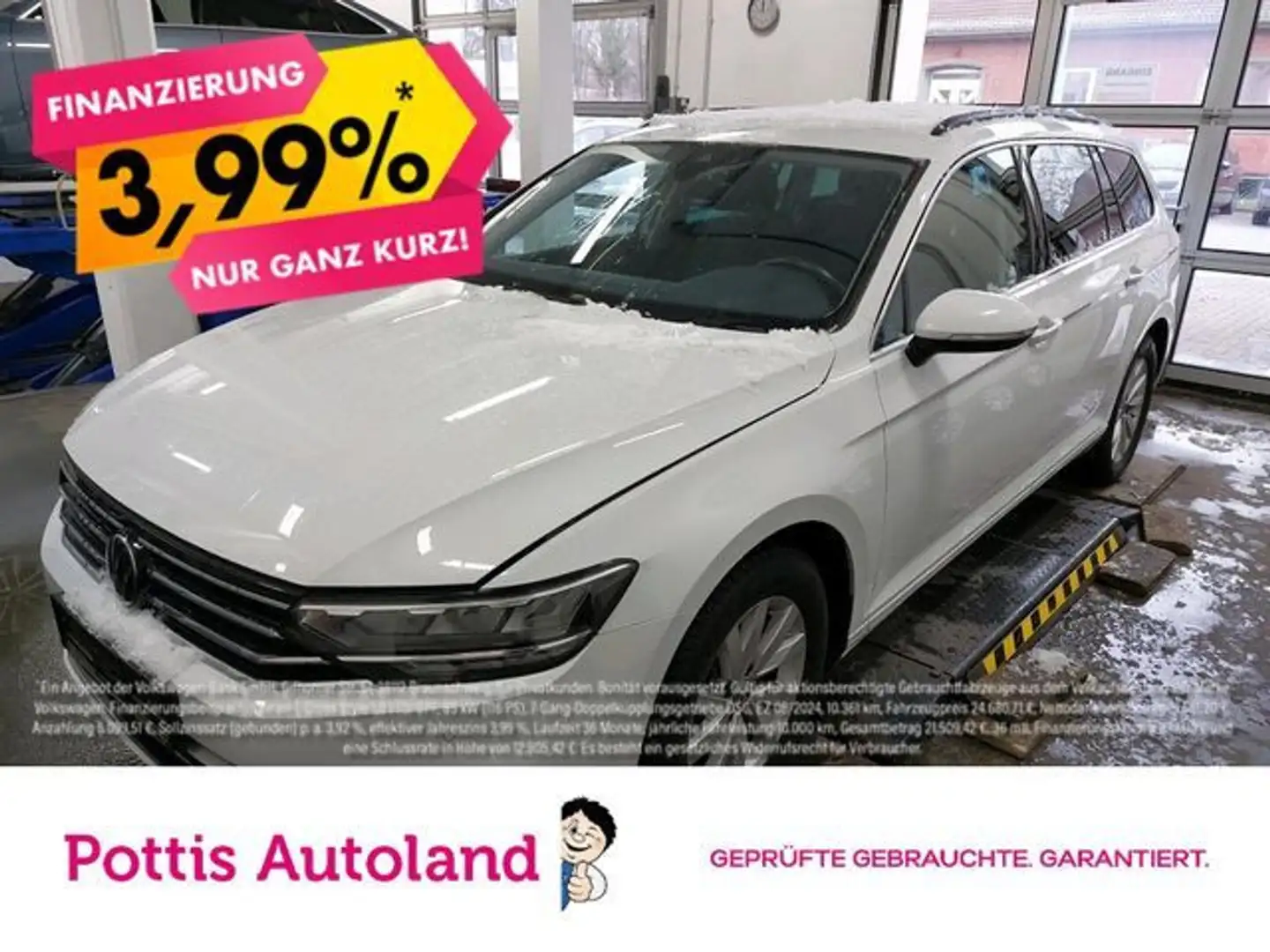 Volkswagen Passat Variant 2.0 TDI DSG BUSINESS NAVI KAMERA Weiß - 1