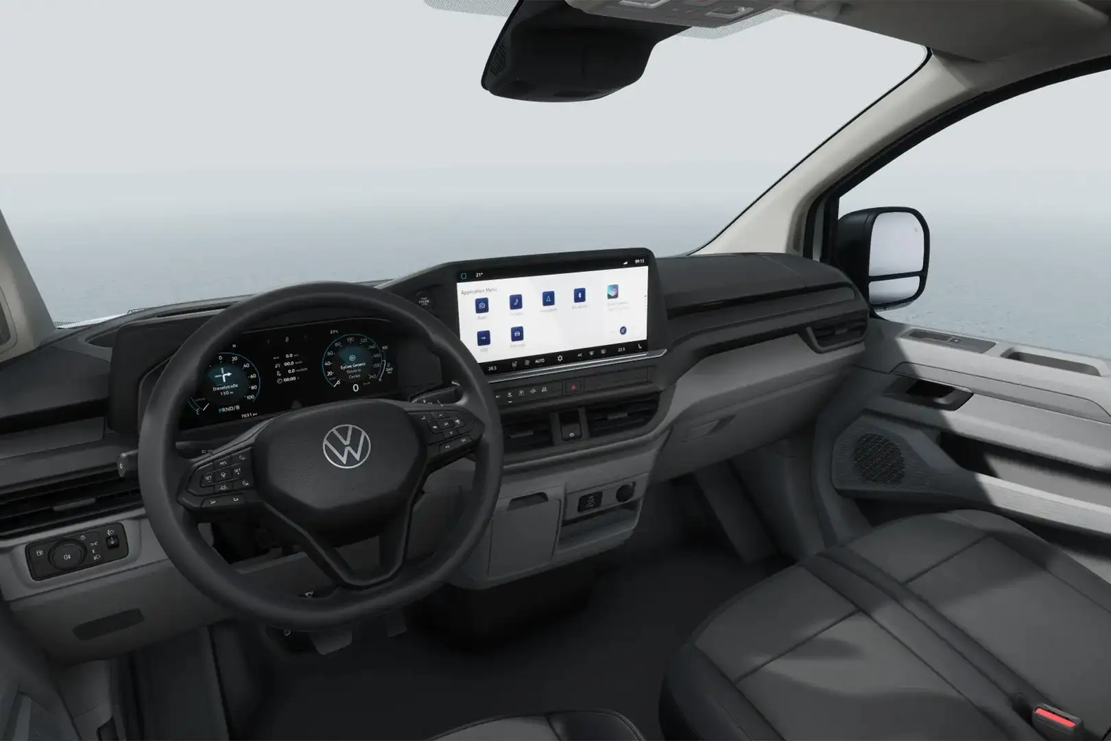 Volkswagen Transporter Bedrijfswagens Bestelwagen L2 Elektromotor 160kW 2 Wit - 2