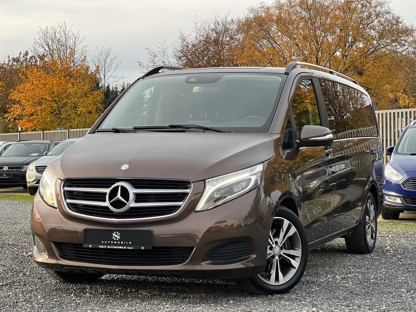 Mercedes-Benz V 220 V -Klasse /EDITION lang LED AHK Stand.H Hnědá - 1