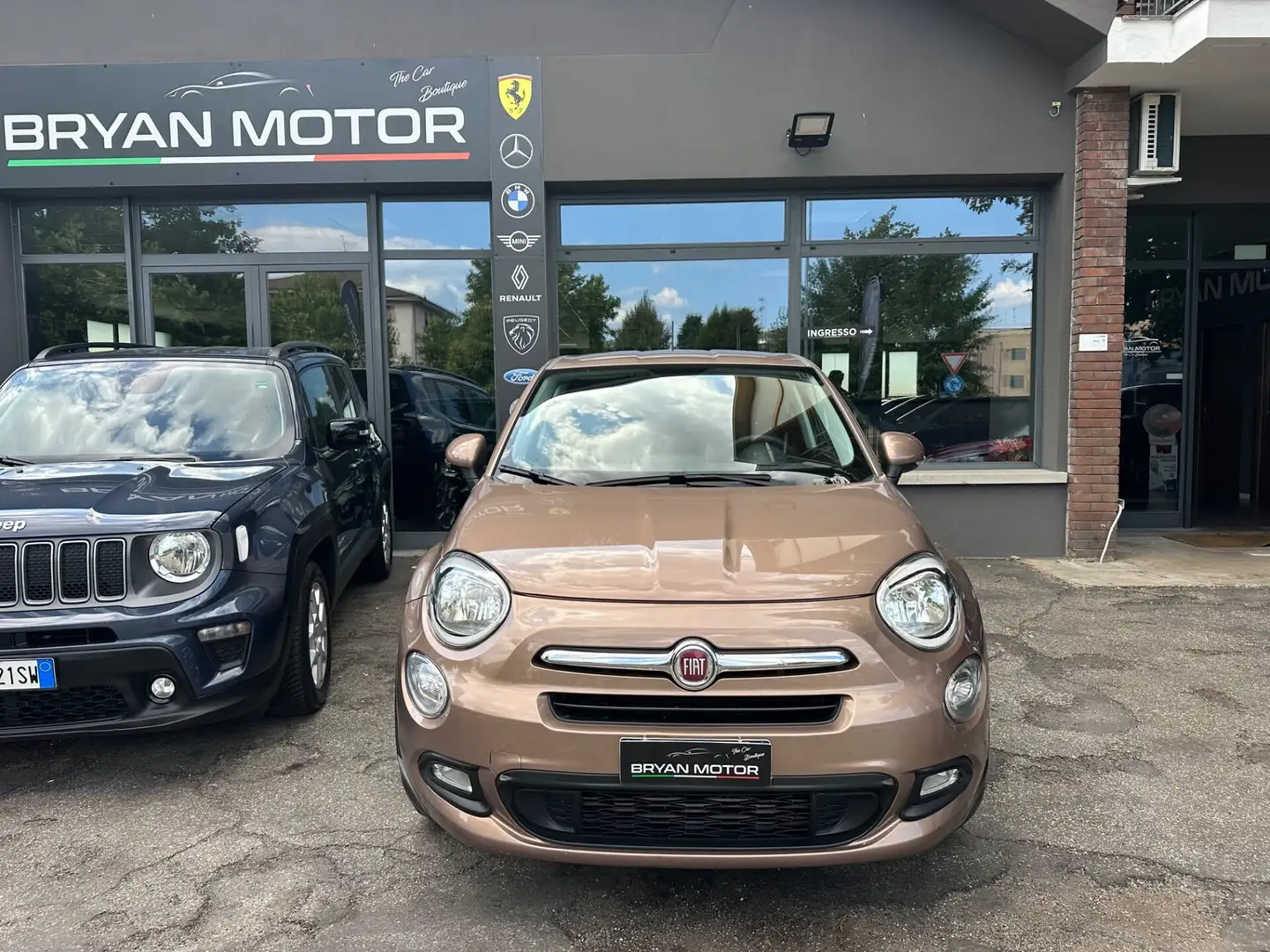 Fiat 500X 500X 1.6 MultiJet 120 CV Lounge Brun - 2