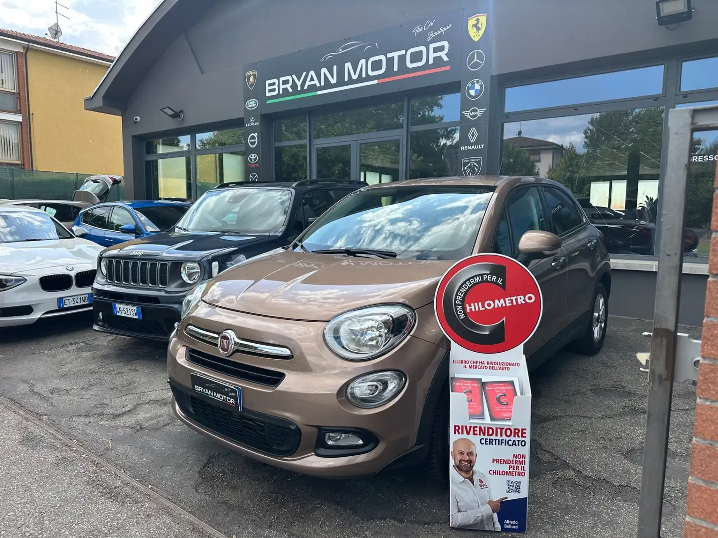 Fiat 500X 500X 1.6 MultiJet 120 CV Lounge Brun - 1