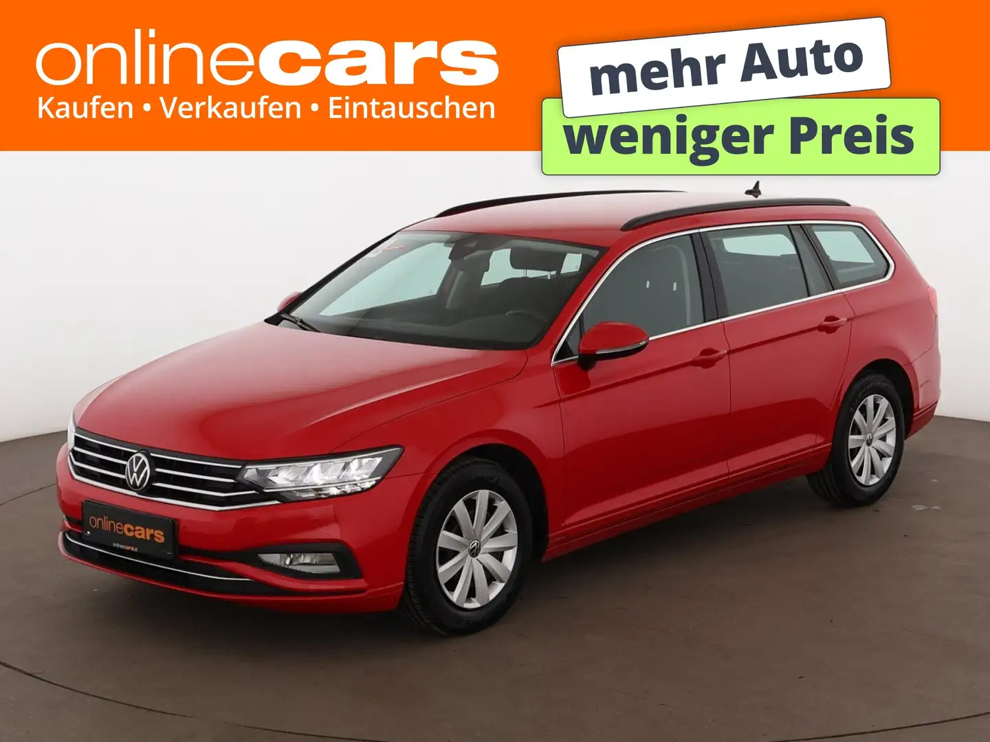 Volkswagen Passat Variant 2.0 TDI Business Aut LED RADAR NAV Rot - 1