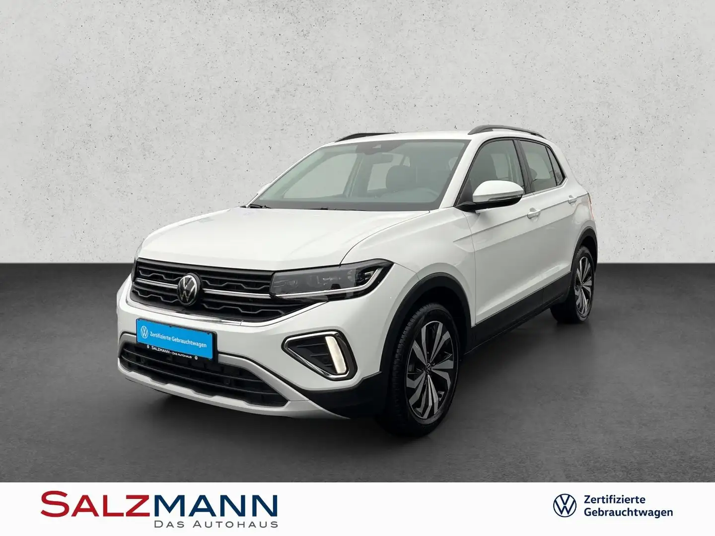 Volkswagen T-Cross 1.0 TSI Style, Navi, Kamera, LED, ACC KL Weiß - 1