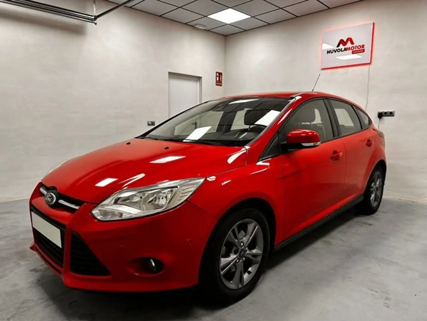 Ford Focus 1.6TDCi Trend 95 Rojo - 1