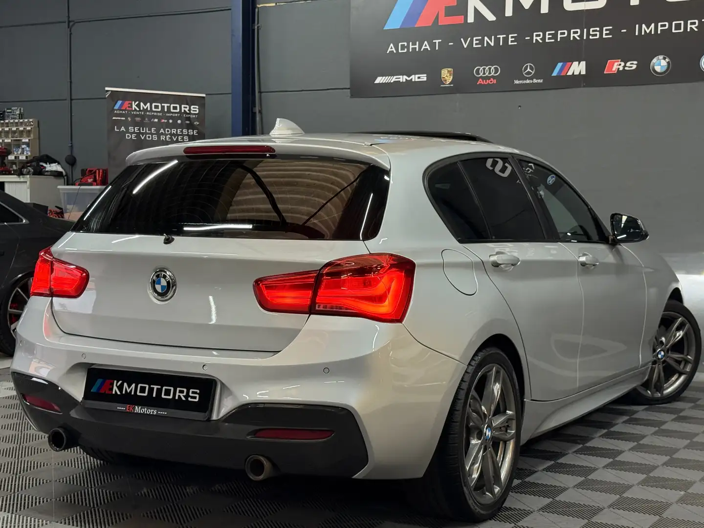 BMW 140 °FULL LED°TOIT°ALCANTARA°TRES PROPRE Argent - 2
