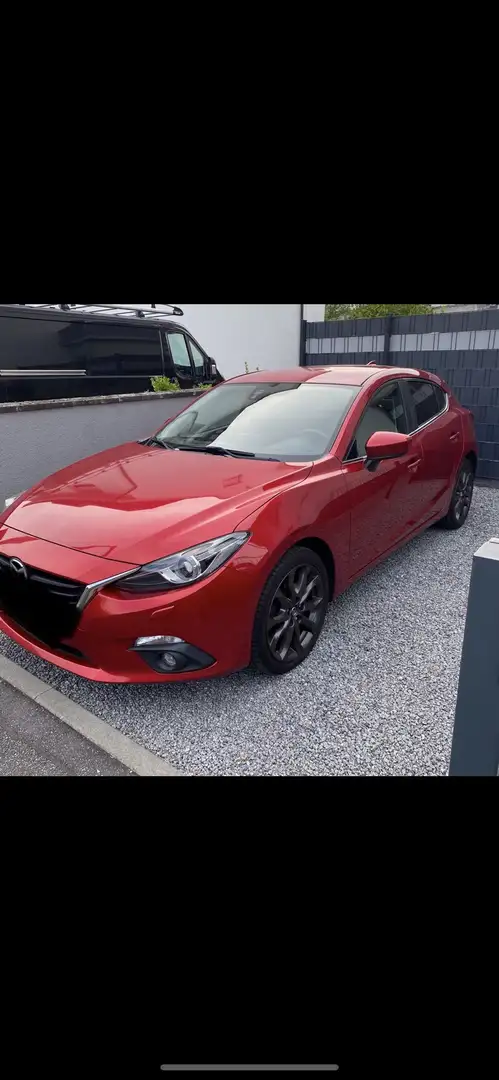 Mazda 3 SKYACTIV-D 105 NAKAMA. Tüv Neu Червоний - 1