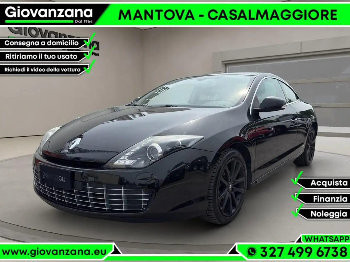 Renault Laguna Coupe 2.0 dci Monaco Gp esm 175cv proactive my13 Negro - 1