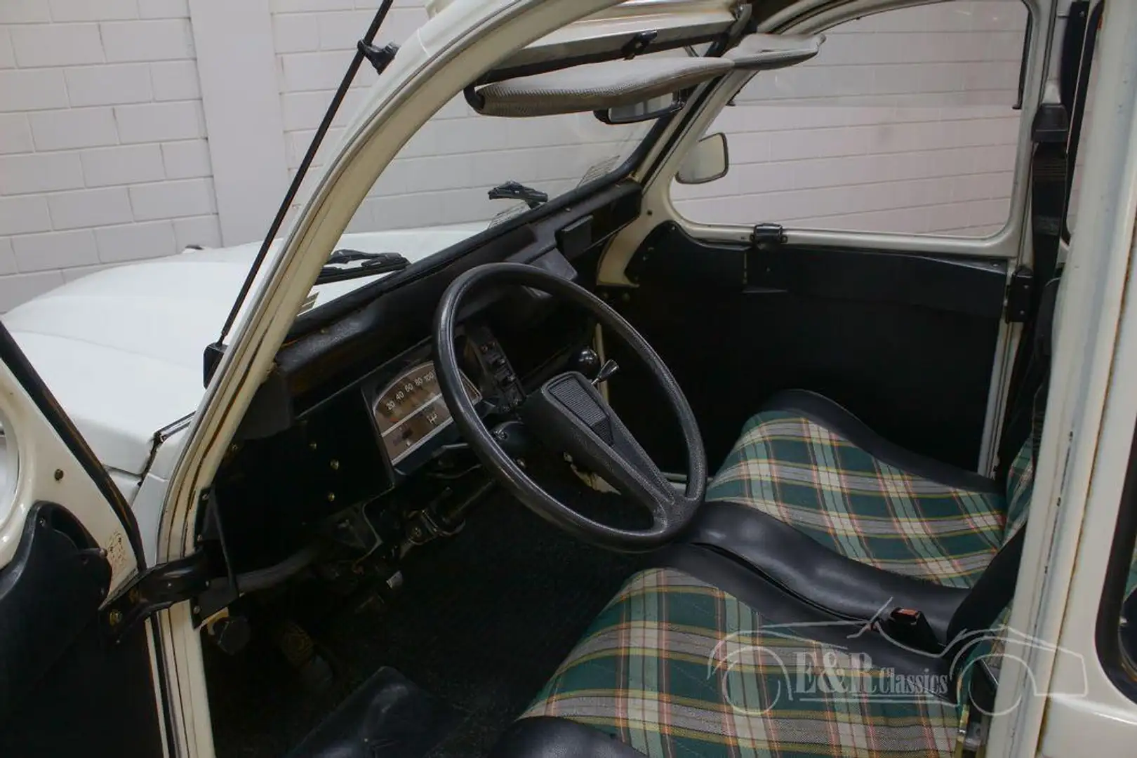 Citroen 2CV Cabriolet Bianco - 2