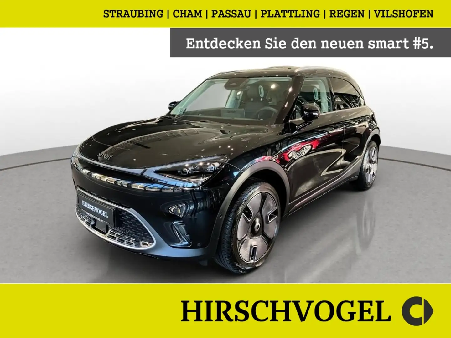 smart #1 Premium Pano+Standhzg+Navi+LED+360°-K+PDC+SHZ Noir - 1