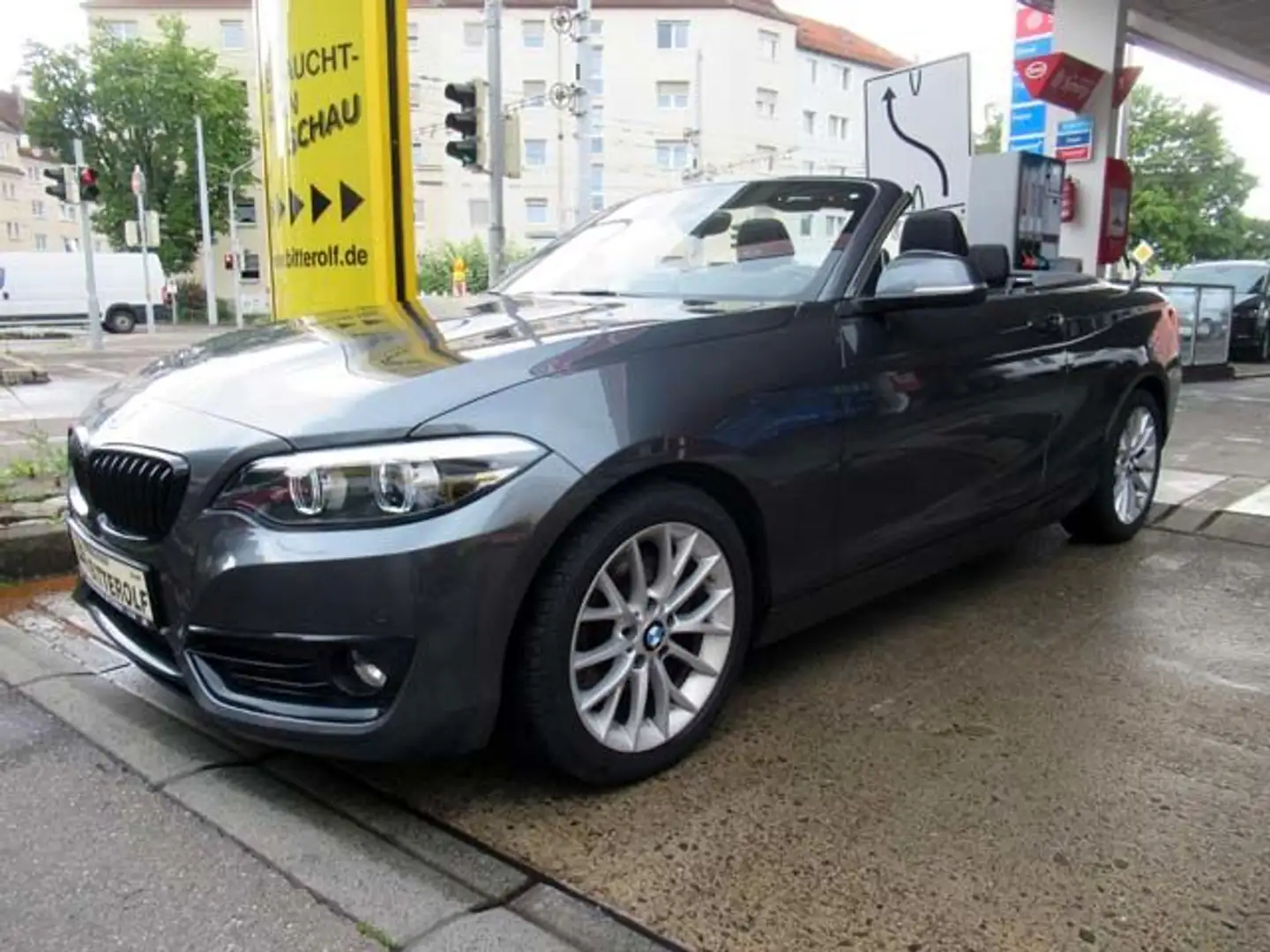 BMW 230 i Cabrio Sport Line Aut Navi/Harman/SHZ/PDC/T Gri - 2