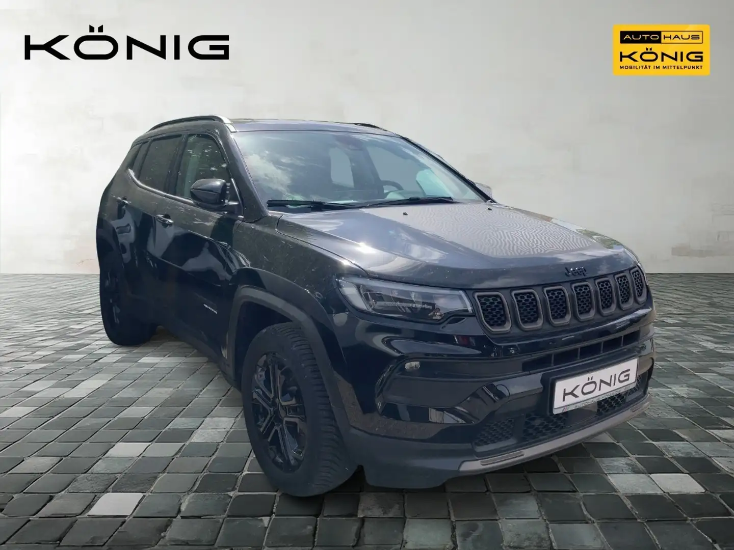 Jeep Compass 1.3 PHEV Upland 4WD *CarPlay*Kamera*LED* Schwarz - 2
