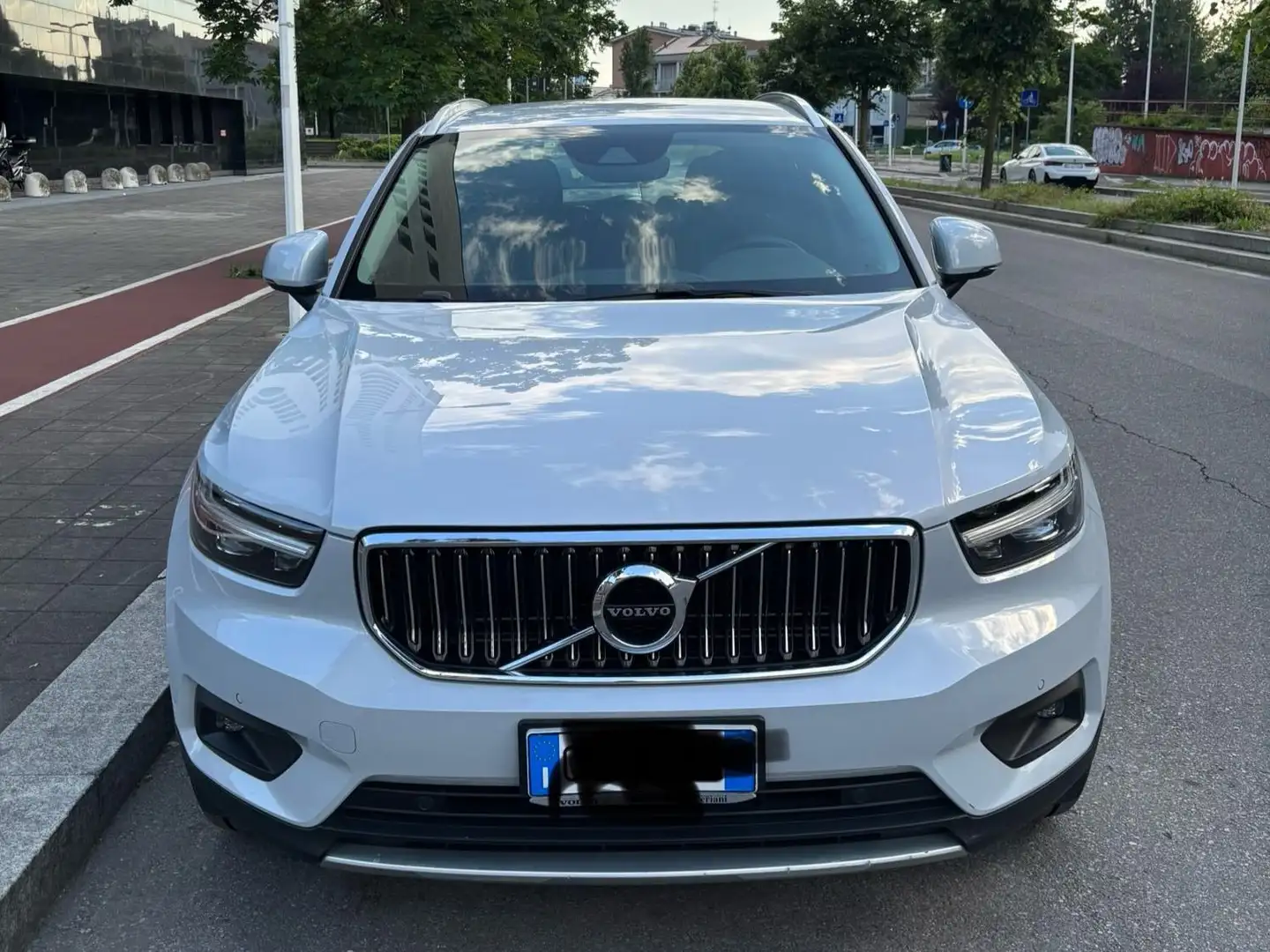 Volvo XC40 XC401.5 t4 phev Inscription Expression auto my21 Argento - 1