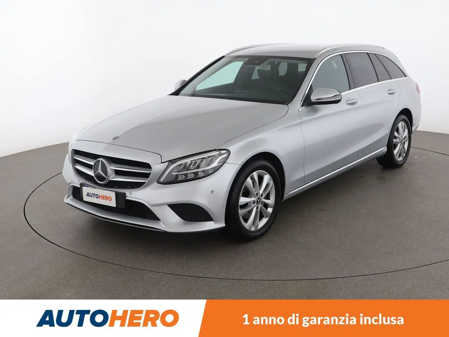 Mercedes-Benz C 220 C 220 d Sport Auto Argento - 1