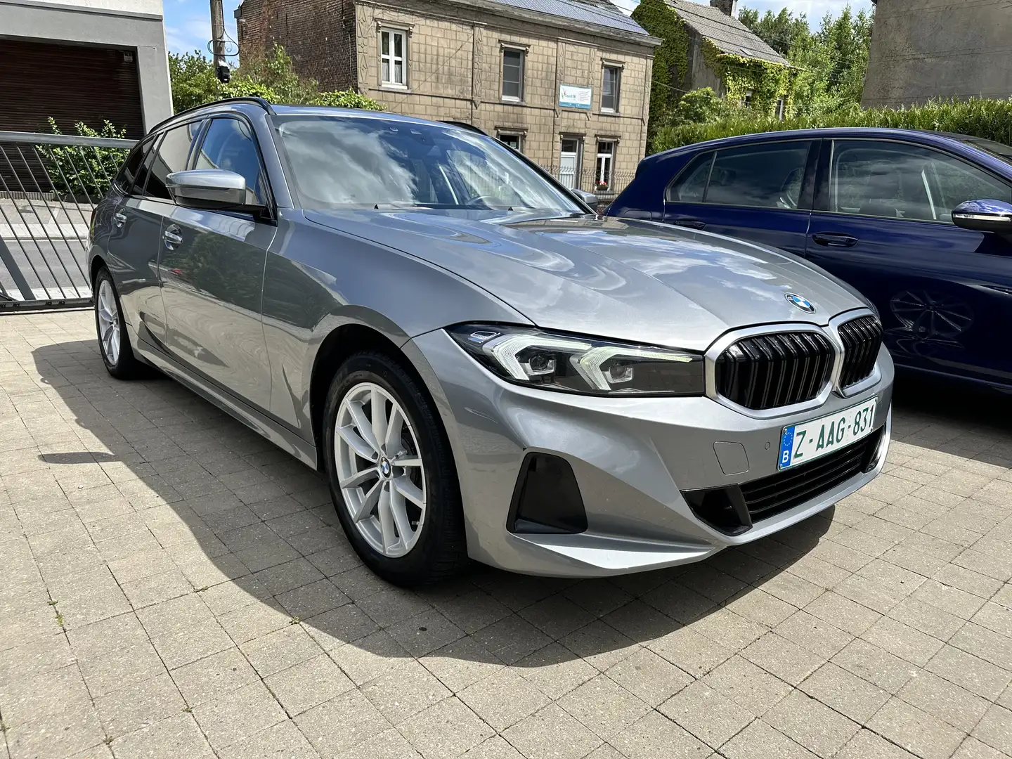 BMW 316 Touring dA MHEV, New Model, Garantie, Reprise Gris - 1