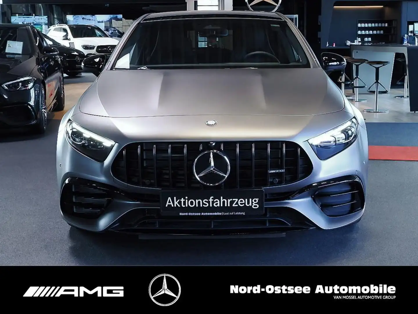 Mercedes-Benz A 45 AMG S 4m+ NIGHT-II PANO MULTIBEAM BURMESTER Gris - 2