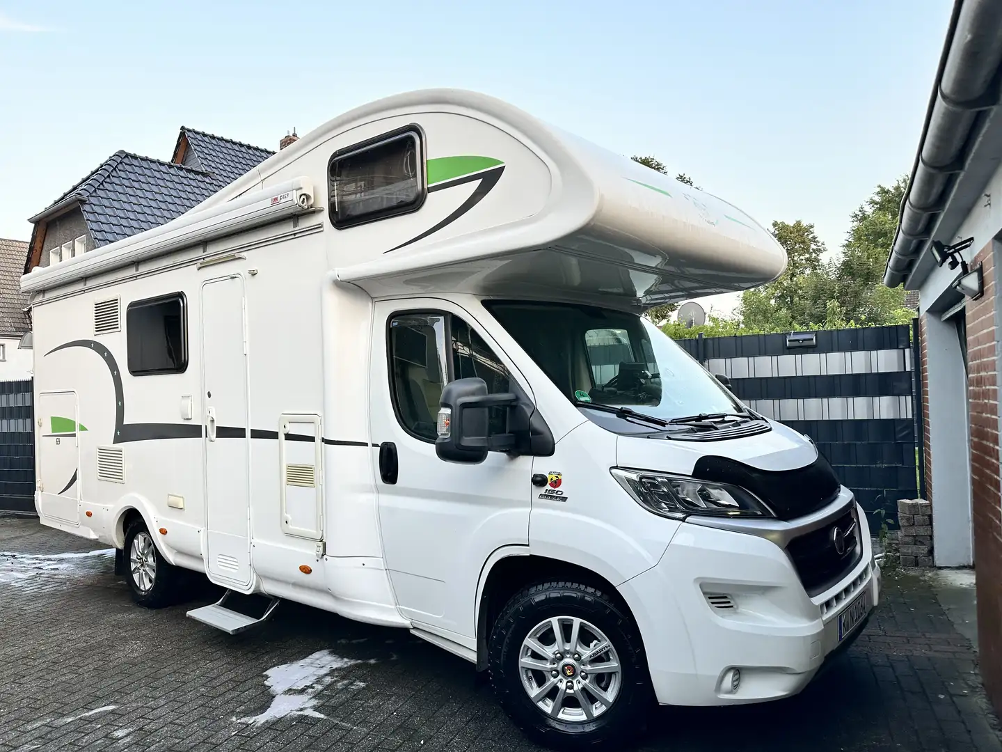Caravans-Wohnm Fiat Wohnmobil Alkoven forster Blanco - 1
