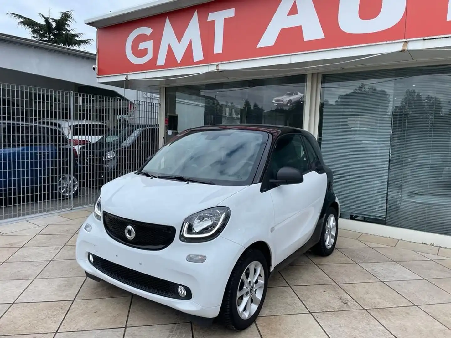 smart forTwo 0.9 90CV TURBO PASSION LED NAVI PANORAMA Wit - 1