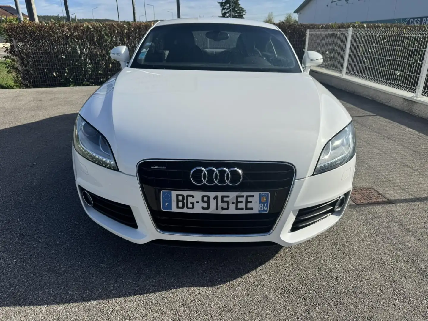 Audi TT Coupé 1.8 TFSI - 160  COUPE 2007 S-Line PHASE 2 Blanc - 2
