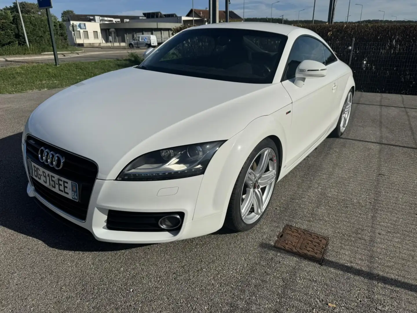 Audi TT Coupé 1.8 TFSI - 160  COUPE 2007 S-Line PHASE 2 Blanc - 1