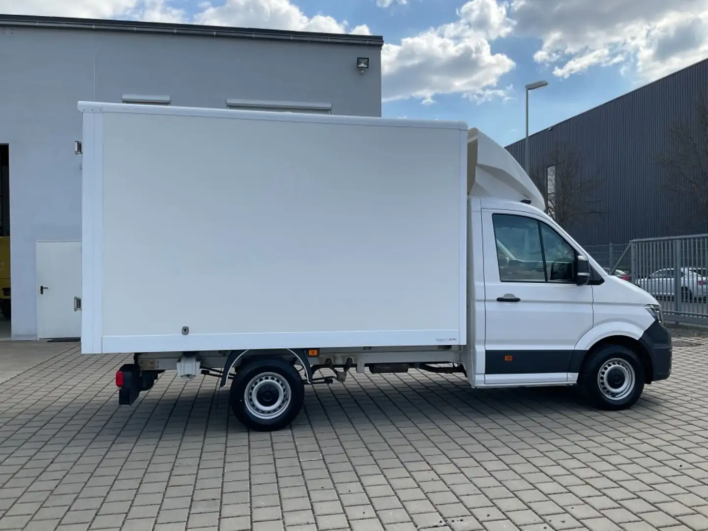Volkswagen Crafter Koffer 35 mittellang Klima+Navi+Rückfahr Fehér - 2