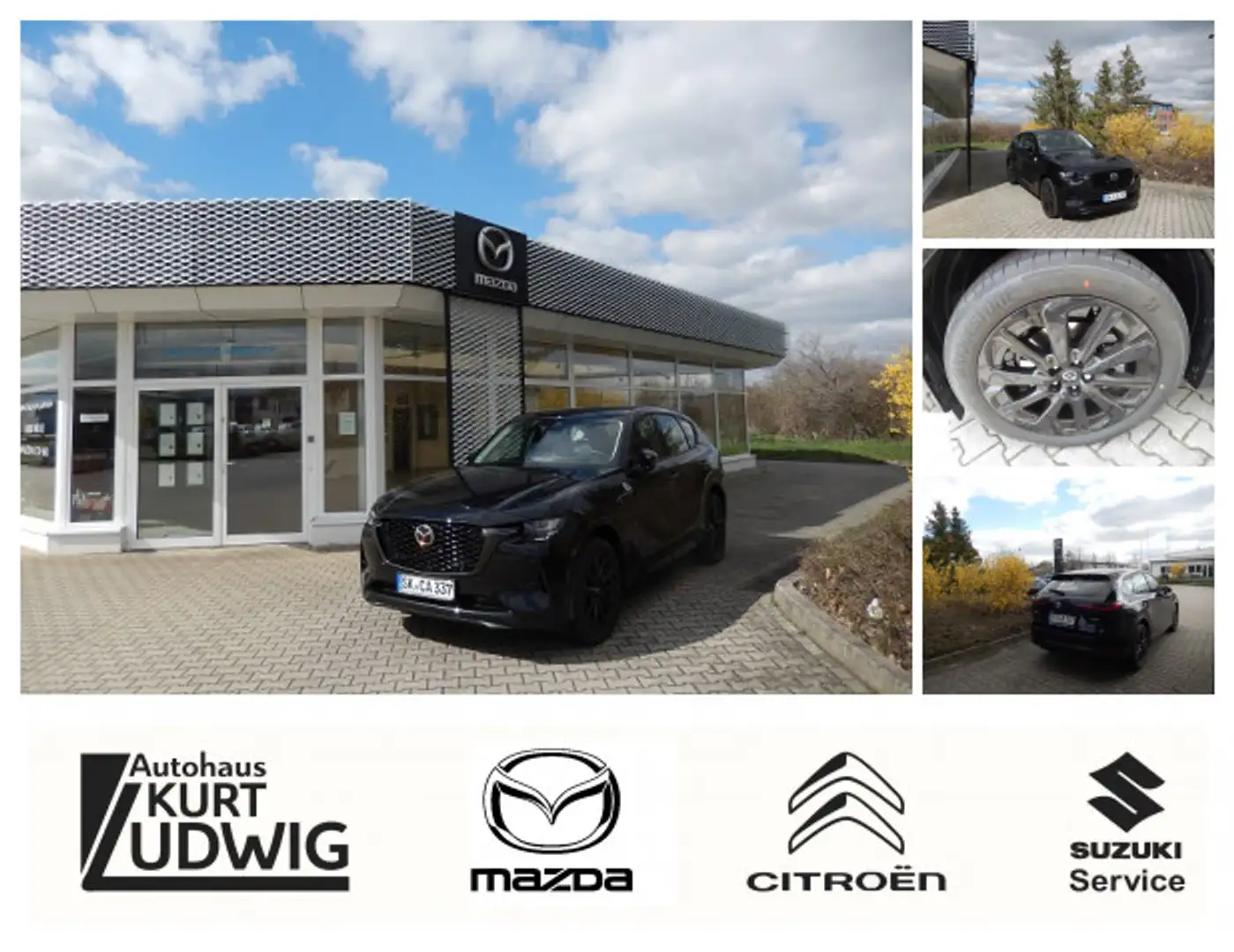 Mazda CX-60 e-SKYACTIV-D 200 AL-HOMURA DA-P PRE-COM-P Zwart - 1