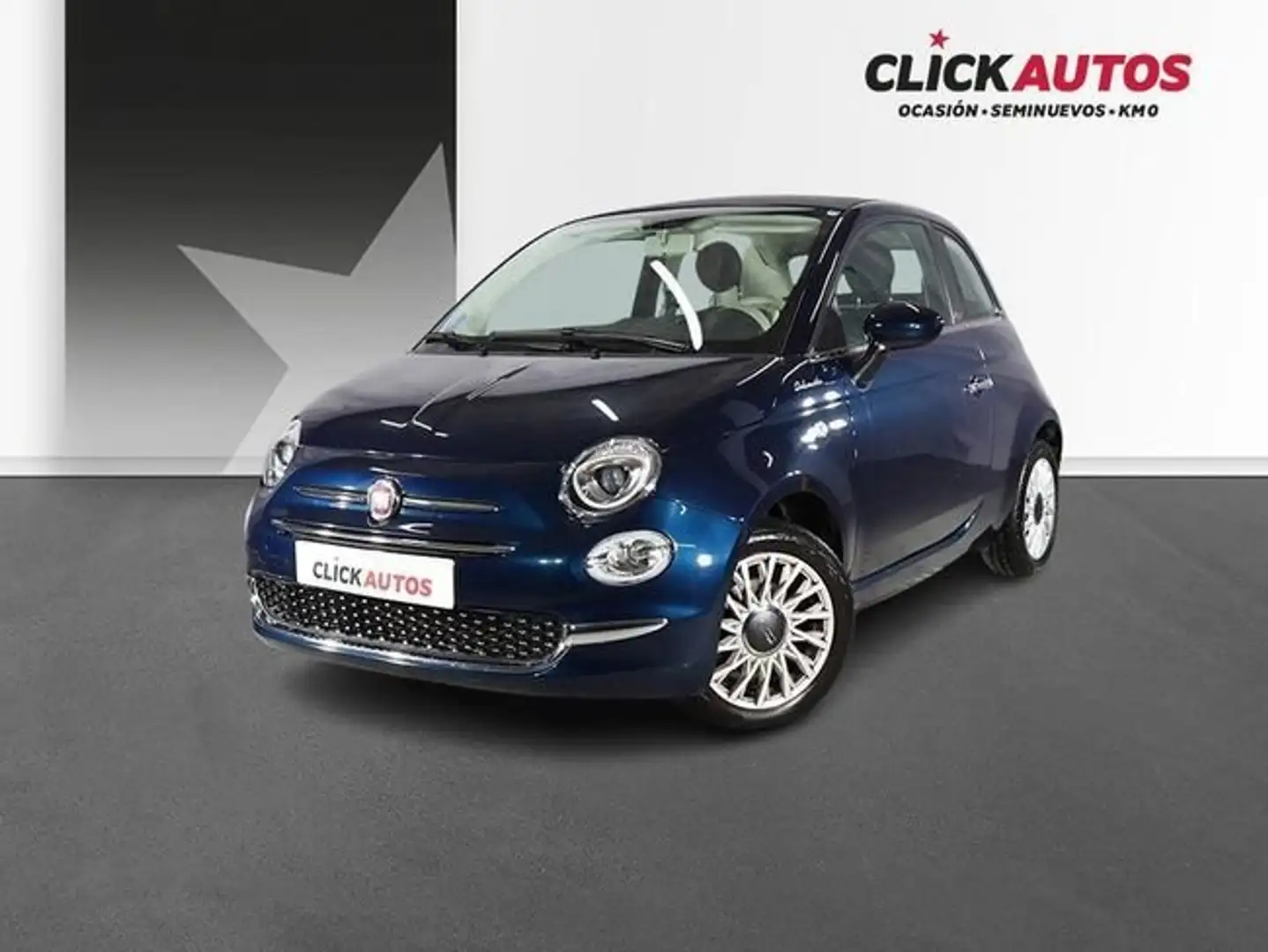 Fiat 500 1.0 Hybrid 70CV Dolcevita Azul - 1