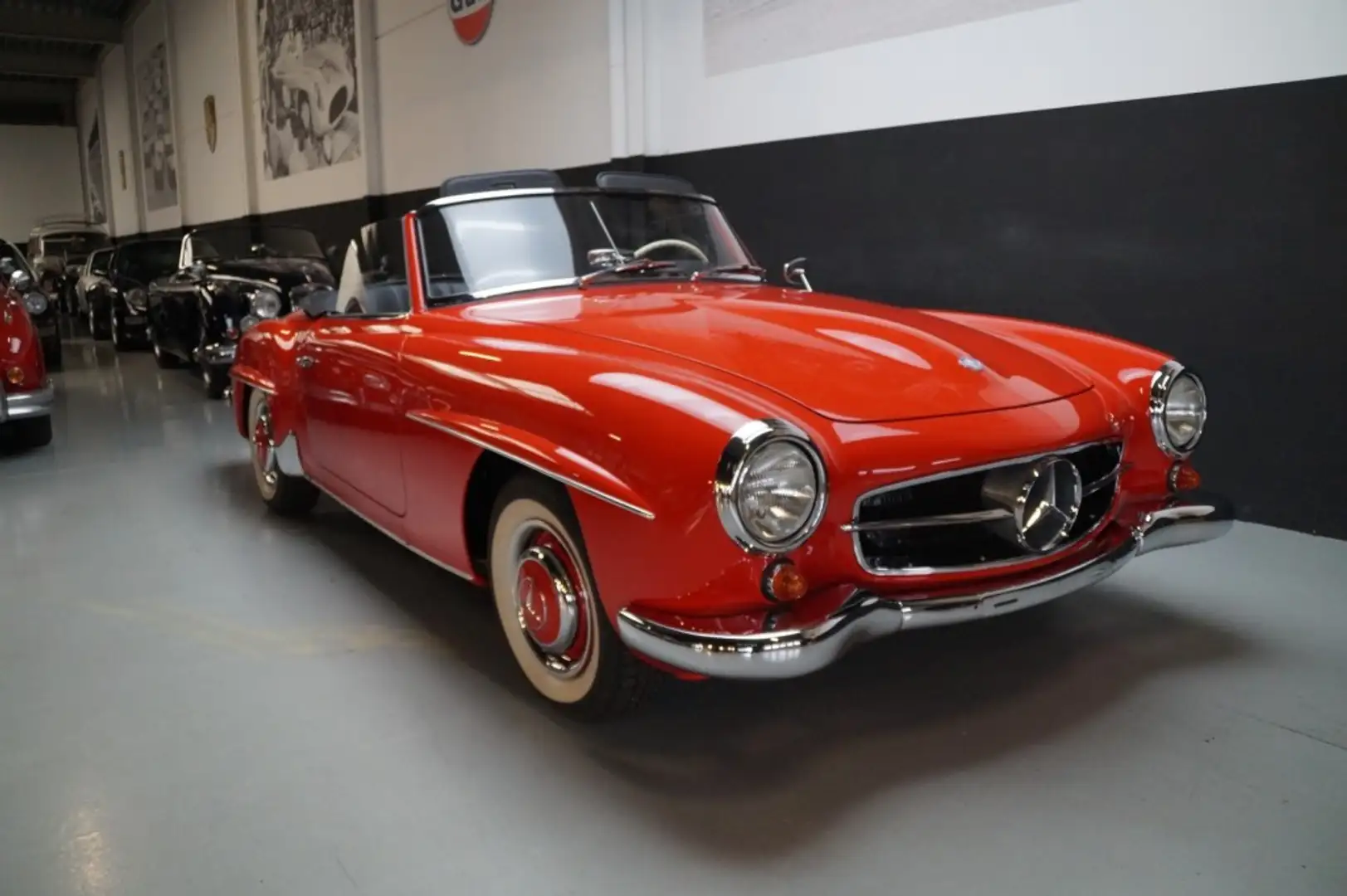 Mercedes-Benz 190 190SL fully restored stunning driver (1959) Rouge - 2