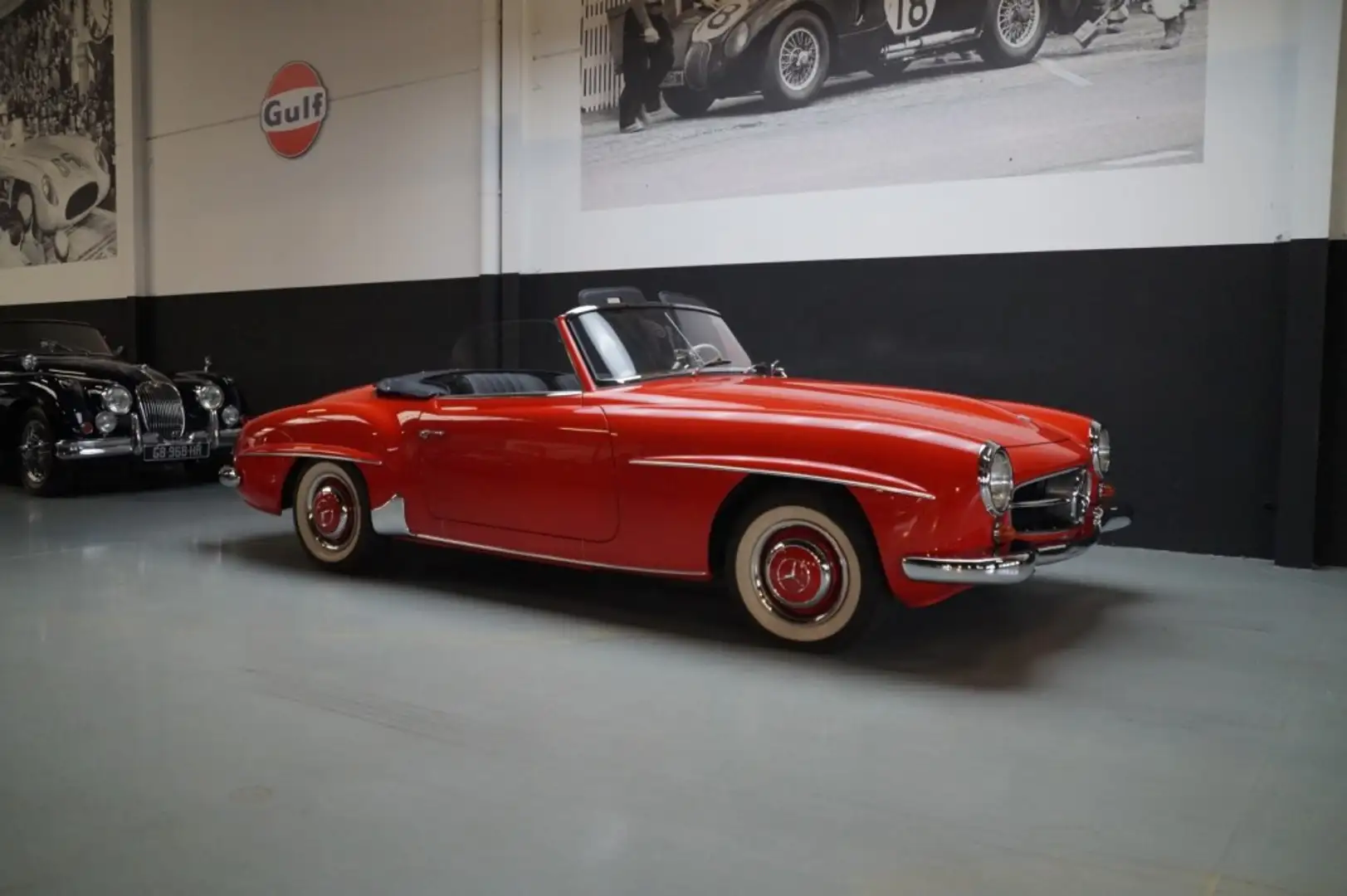 Mercedes-Benz 190 190SL fully restored stunning driver (1959) Rouge - 1