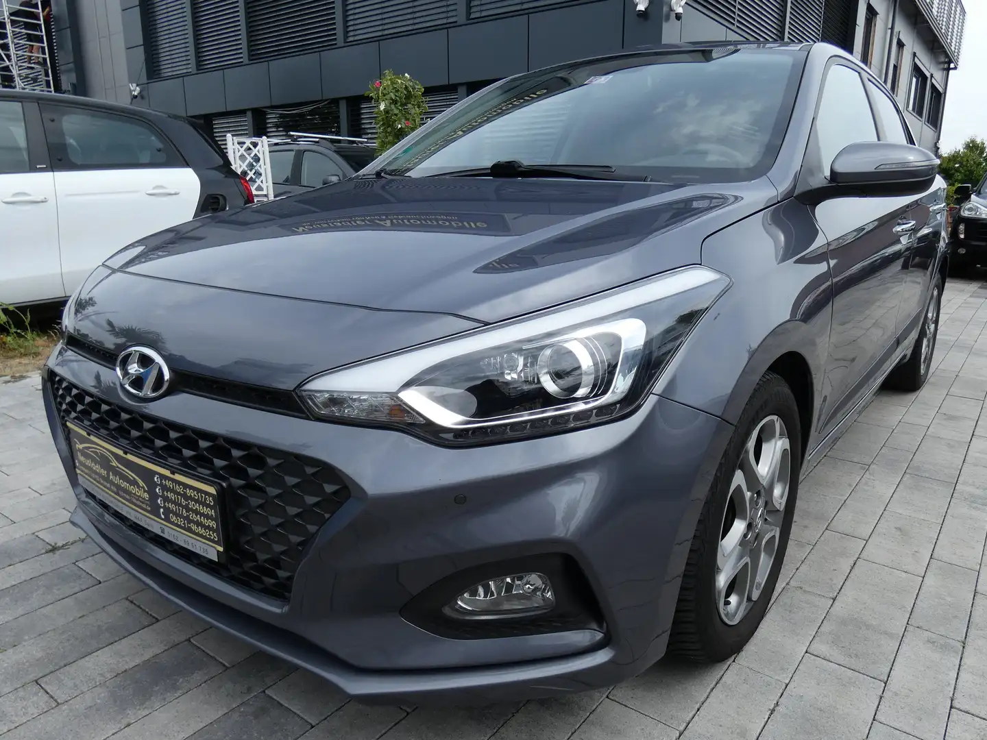 Hyundai i20 Style. Automatik-  Volleder Gris - 2