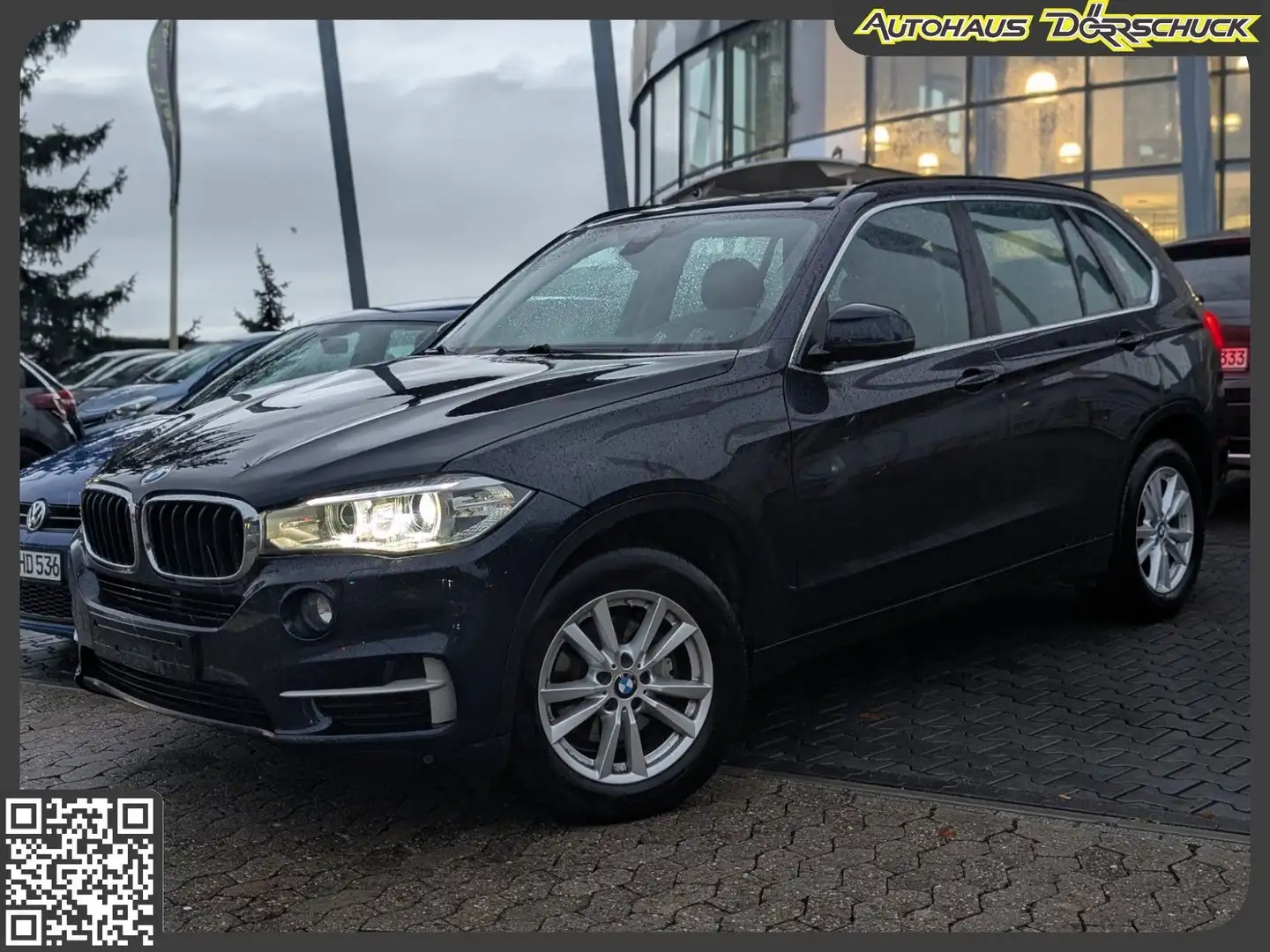 BMW X5 xD 30d LoungePlus *NAVI*Leder*Xenon* Niebieski - 1