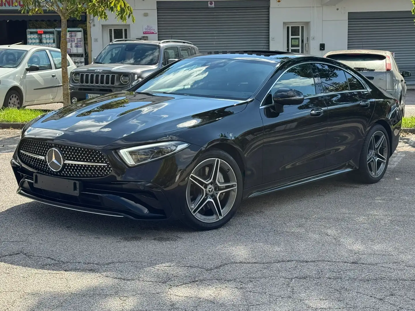 Mercedes-Benz CLS 400 CLS Coupe 400 d Premium Plus 4matic 330cv auto Nero - 1
