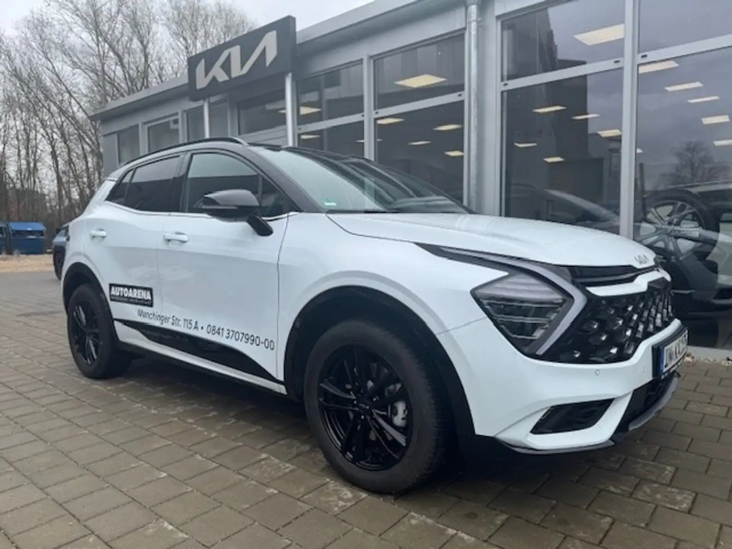 Kia Sportage 1.6 T-GDI GT-Line Rückfahrkamera+NAVI Weiß - 2