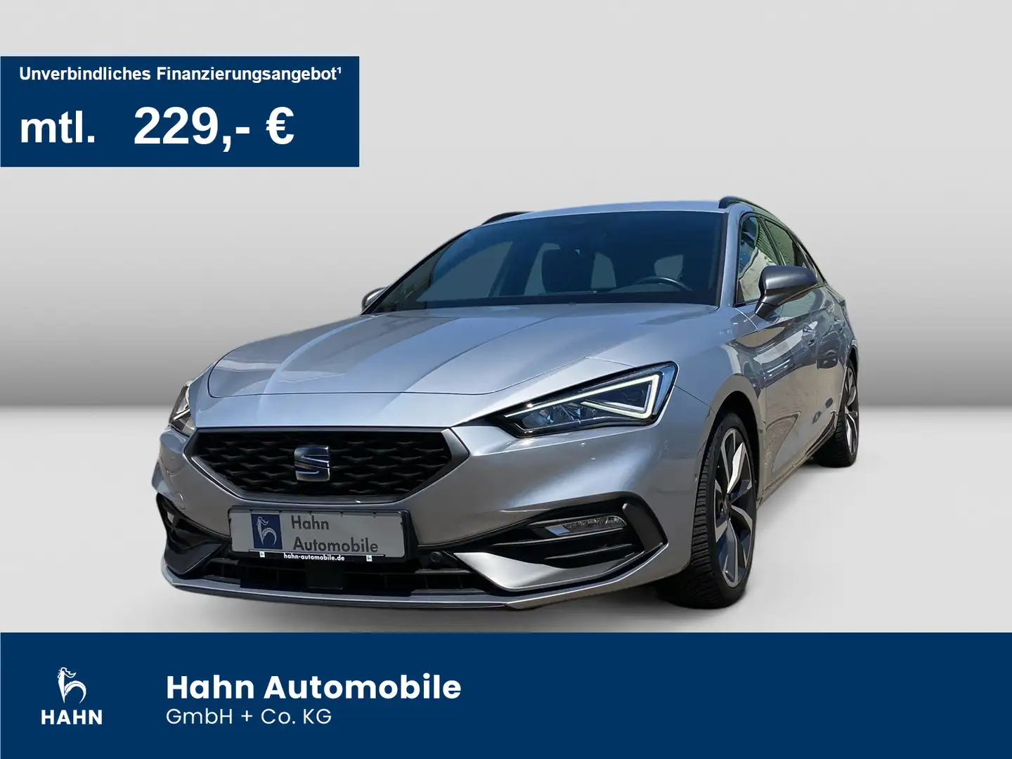 SEAT Leon Sportstourer 2.0TSI DSG FR AHK Navi Standhe Argent - 1
