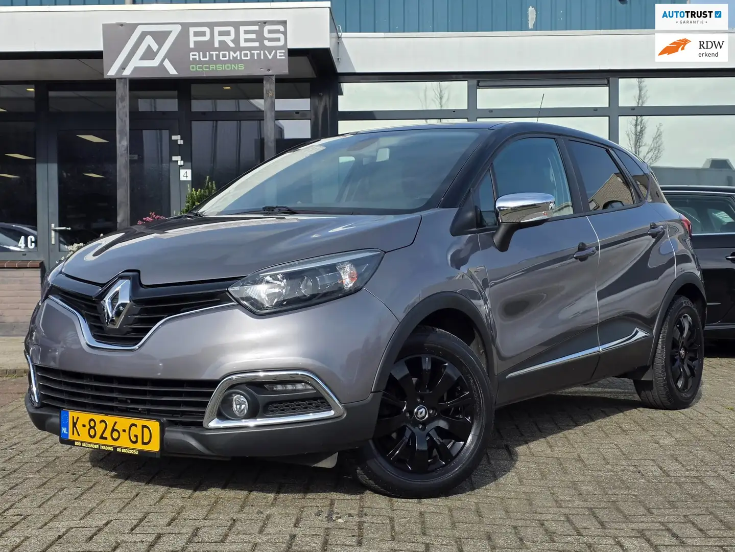 Renault Captur 0.9 TCe Dynamique |CLIMA|CRUISE|NAVI|KEYLESS Grau - 1