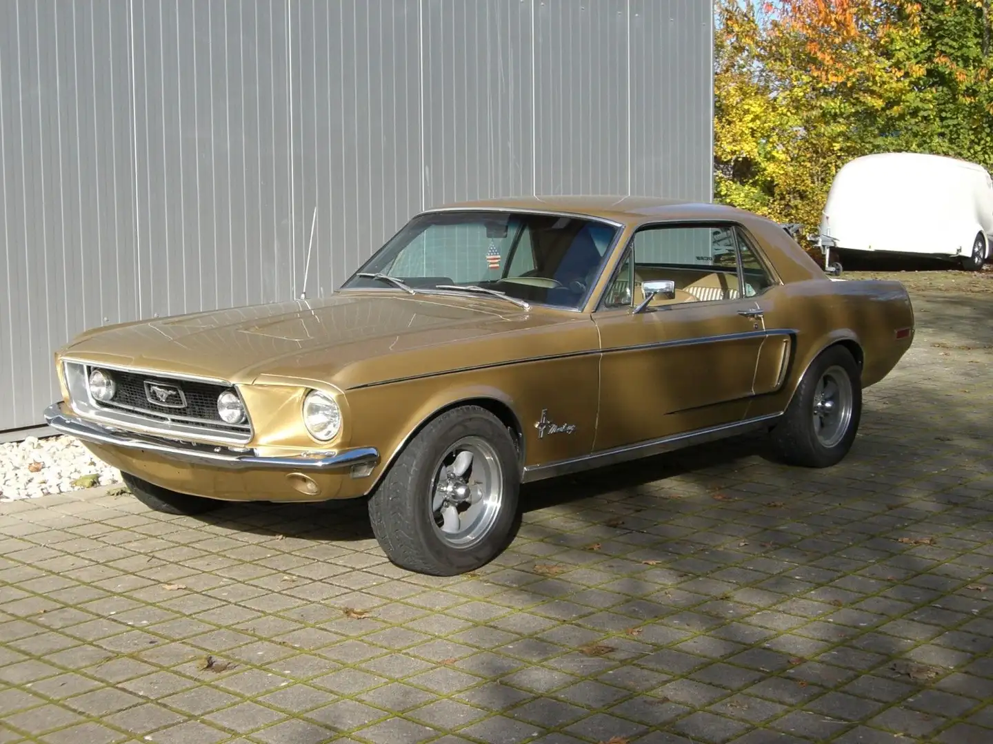 Ford Mustang Hardtop Coupe Auriu - 1