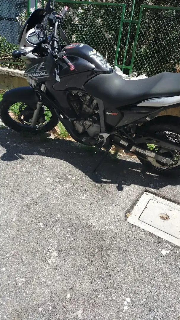 Honda Transalp XL 700 Negro - 2