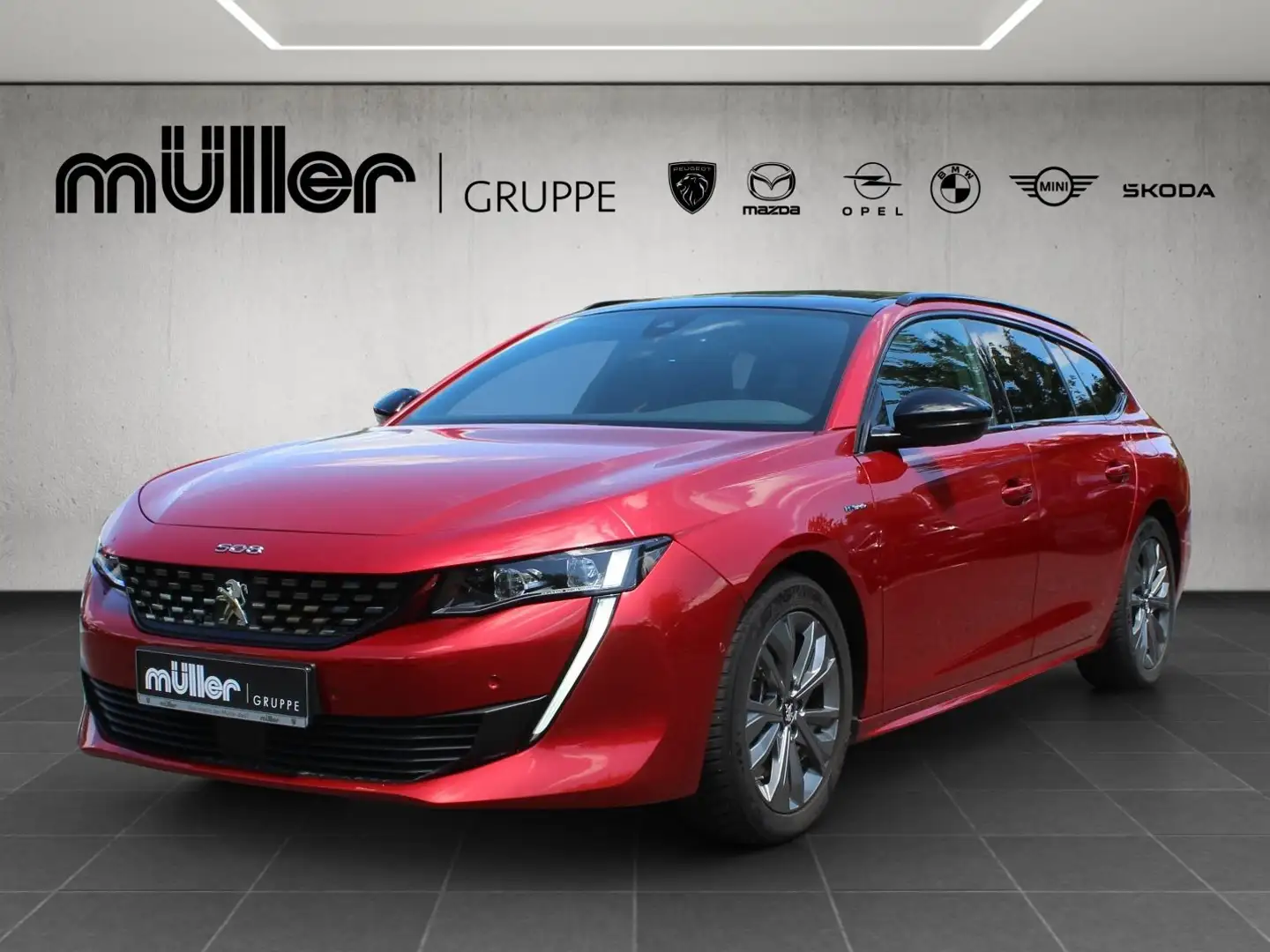 Peugeot 508 SW Plug-In Hybrid 225 EAT8 GT Rot - 1