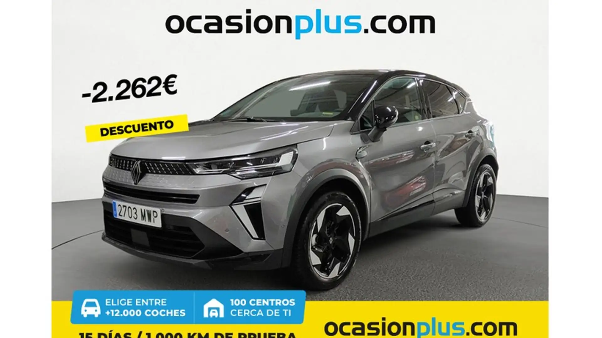 Renault Captur TCe GPF Micro Híbrido Techno 103kW Gris - 1