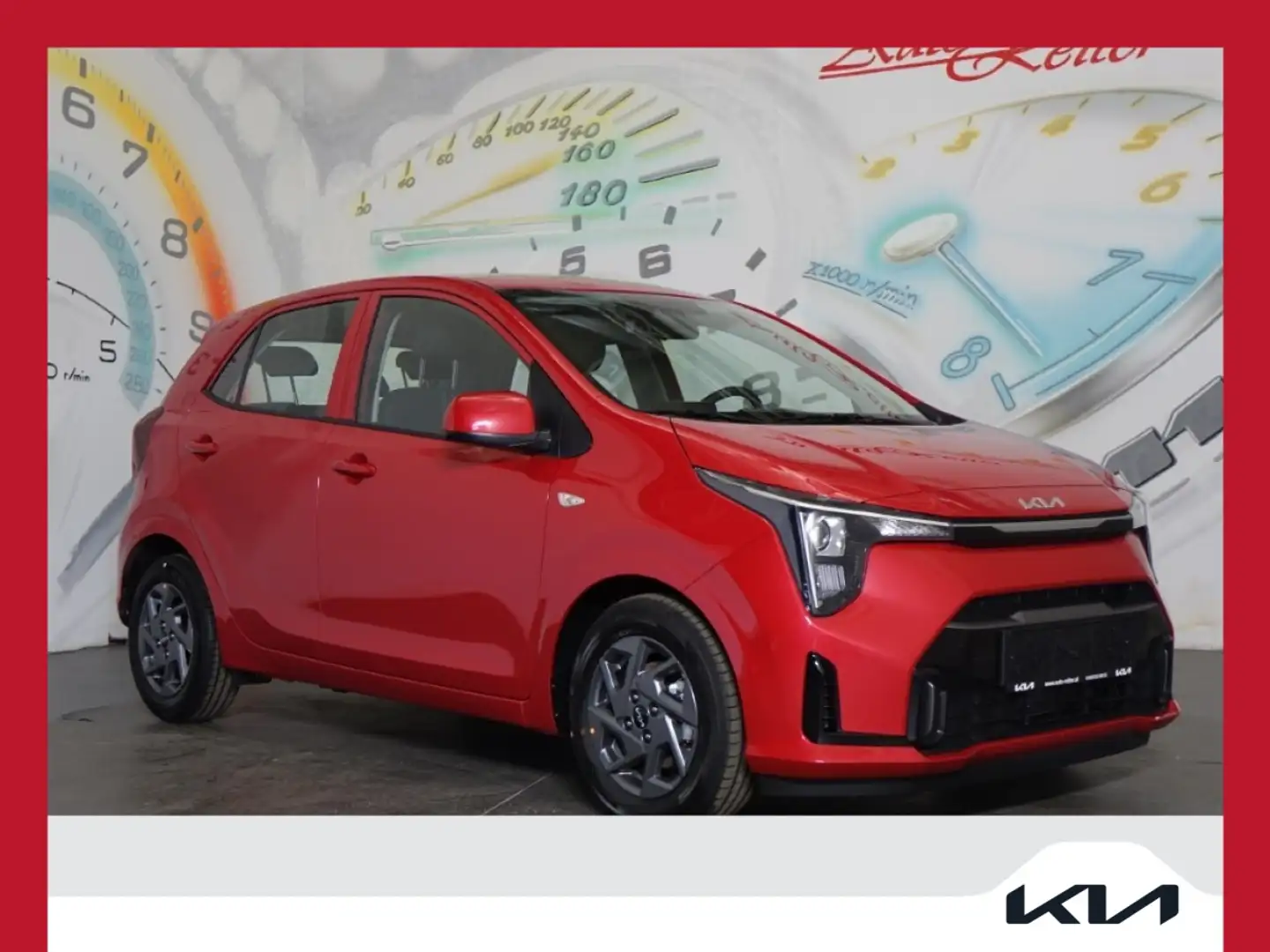 Kia Picanto 1,0 GDI Silber Aut. * SITZHEIZUNG, LENKRADHEIZU... Rot - 1