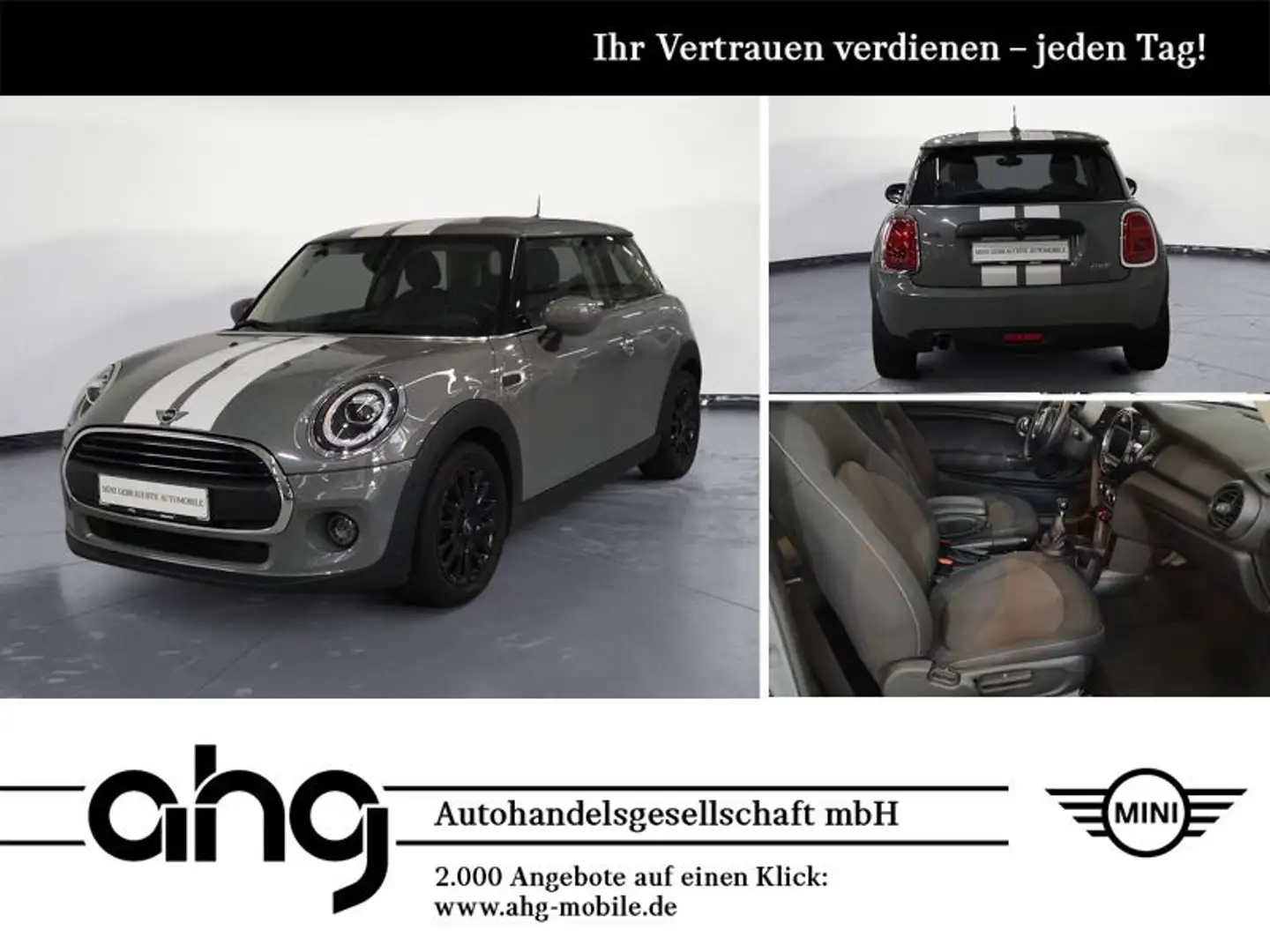 MINI One One 3-Türer LED-Scheinwerfer MINI Navigationssys Silber - 1