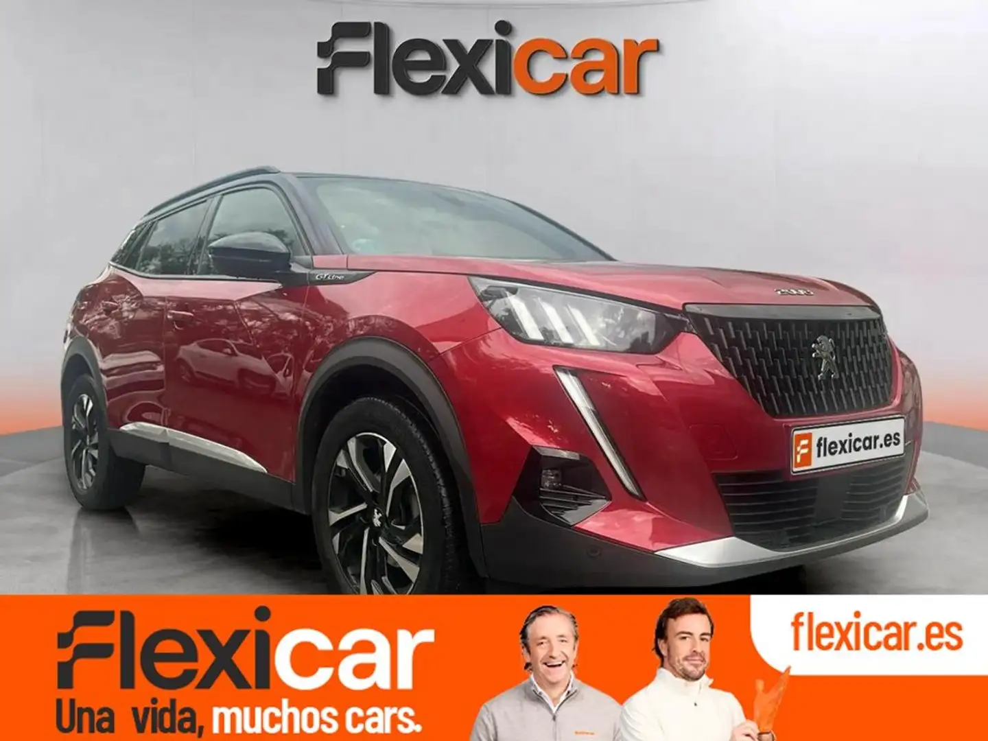 Peugeot 2008 1.2 PureTech S&S GT Line 130 Rouge - 1