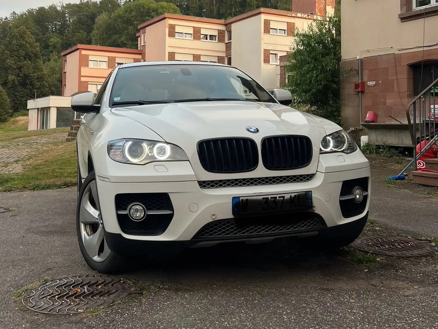 BMW Active Hybrid X6 X6 ActiveHybrid 485 chA Blanc - 1