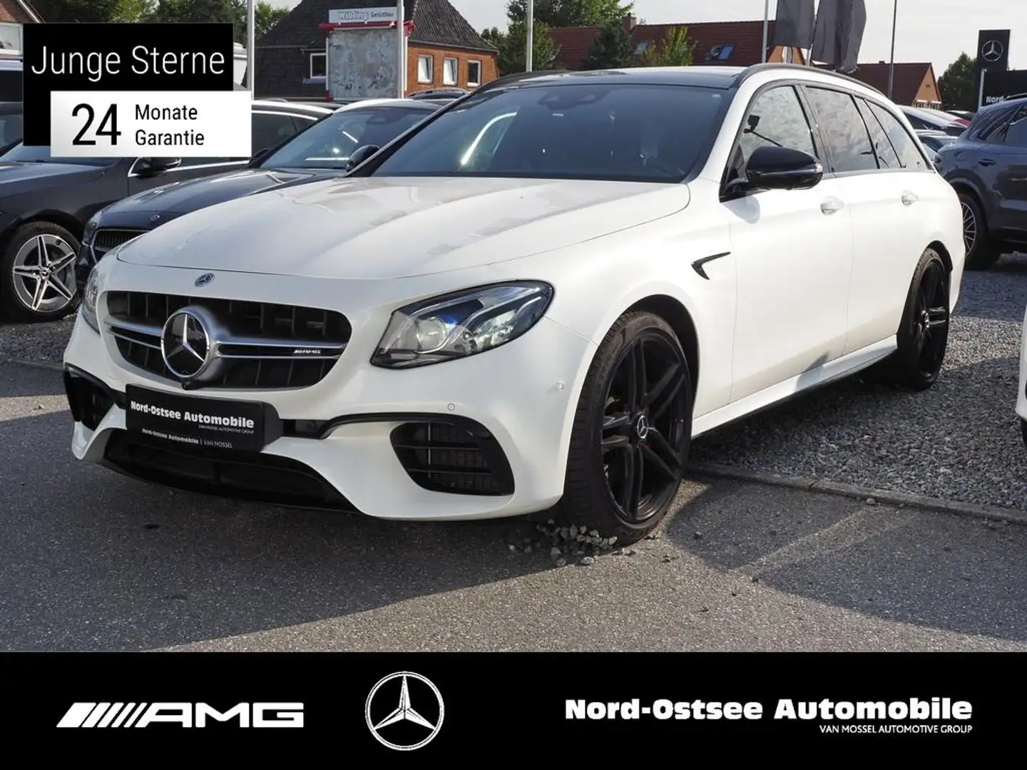 Mercedes-Benz E 63 AMG E 63 S T AMG 4M+ COMAND PANO 360 DISTRO NIGHT Білий - 1