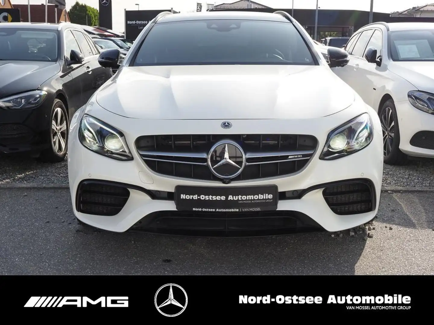 Mercedes-Benz E 63 AMG E 63 S T AMG 4M+ COMAND PANO 360 DISTRO NIGHT Білий - 2