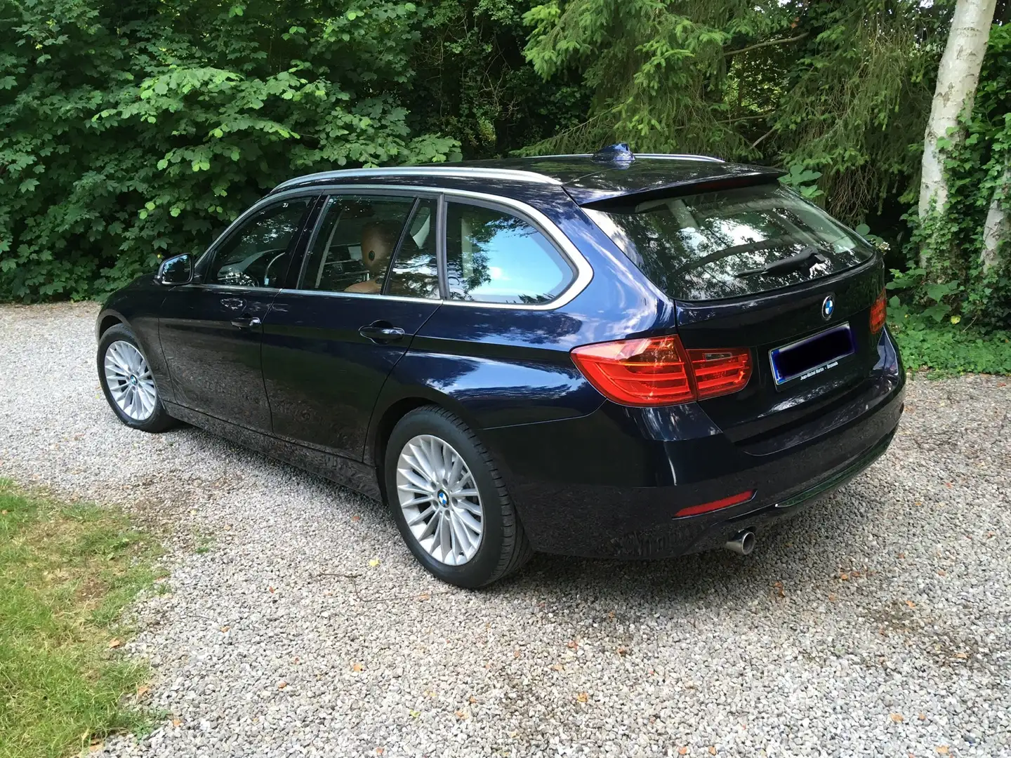 BMW 320 d xDrive Édition Luxury Bleu - 2