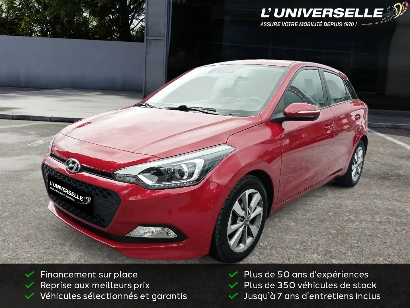 Hyundai i20 INTRO EDITION Rouge - 1