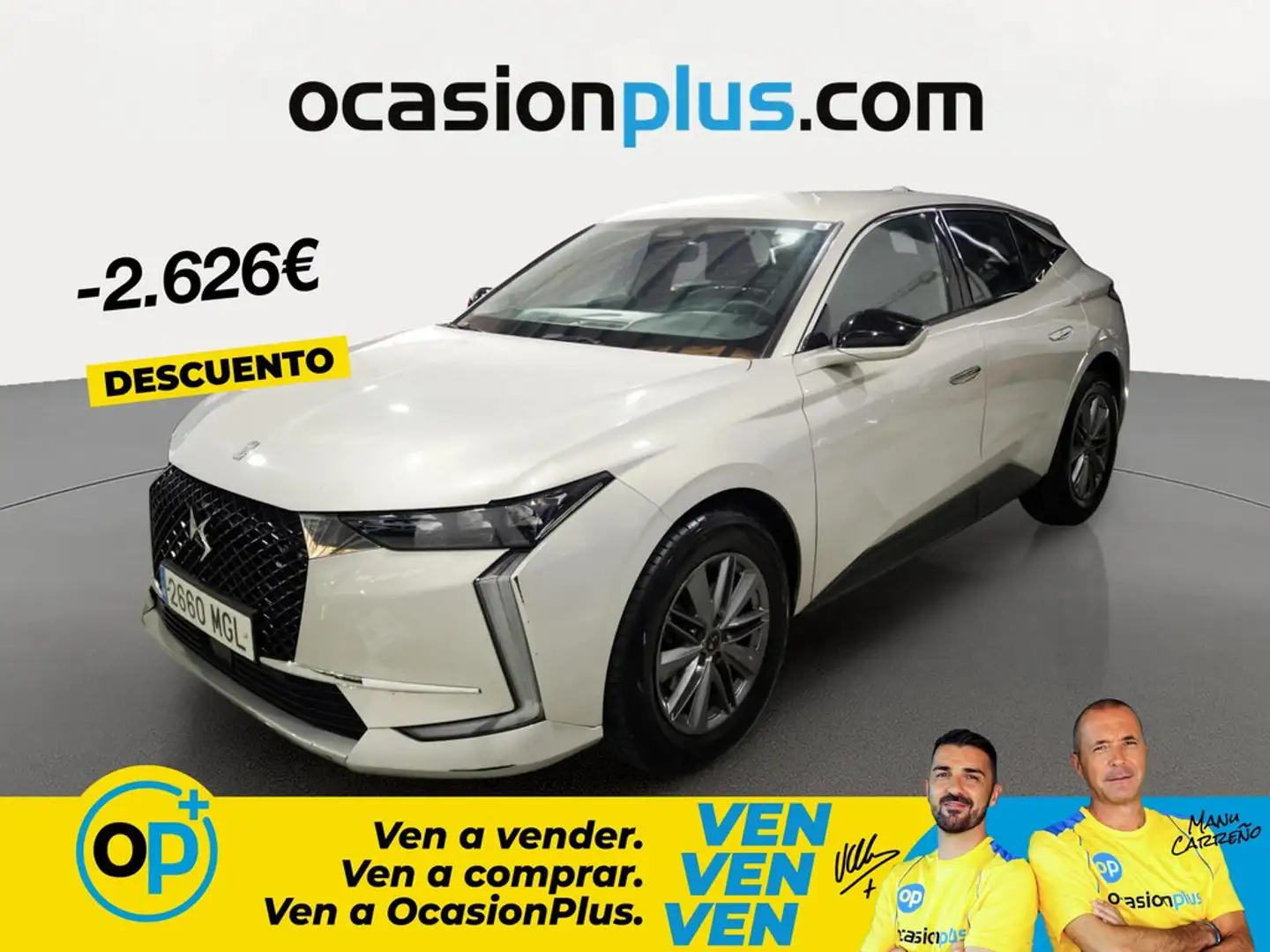 DS Automobiles DS 4 BlueHDi Bastille Aut. 130 Blanco - 1