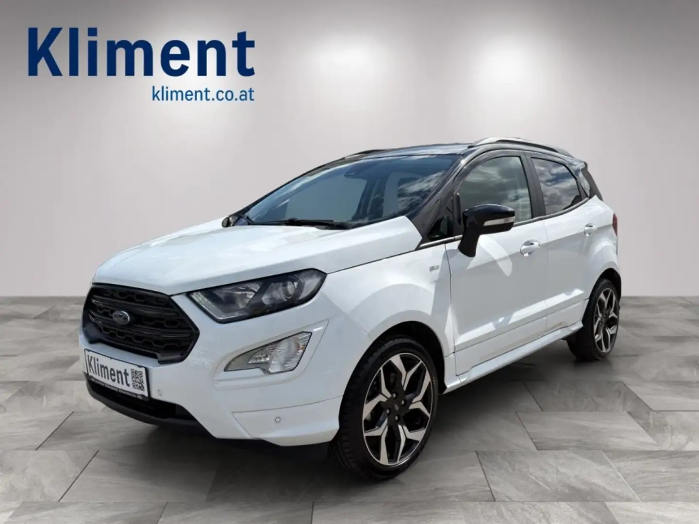 Ford EcoSport 1,0 EcoBoost ST-Line Weiß - 1